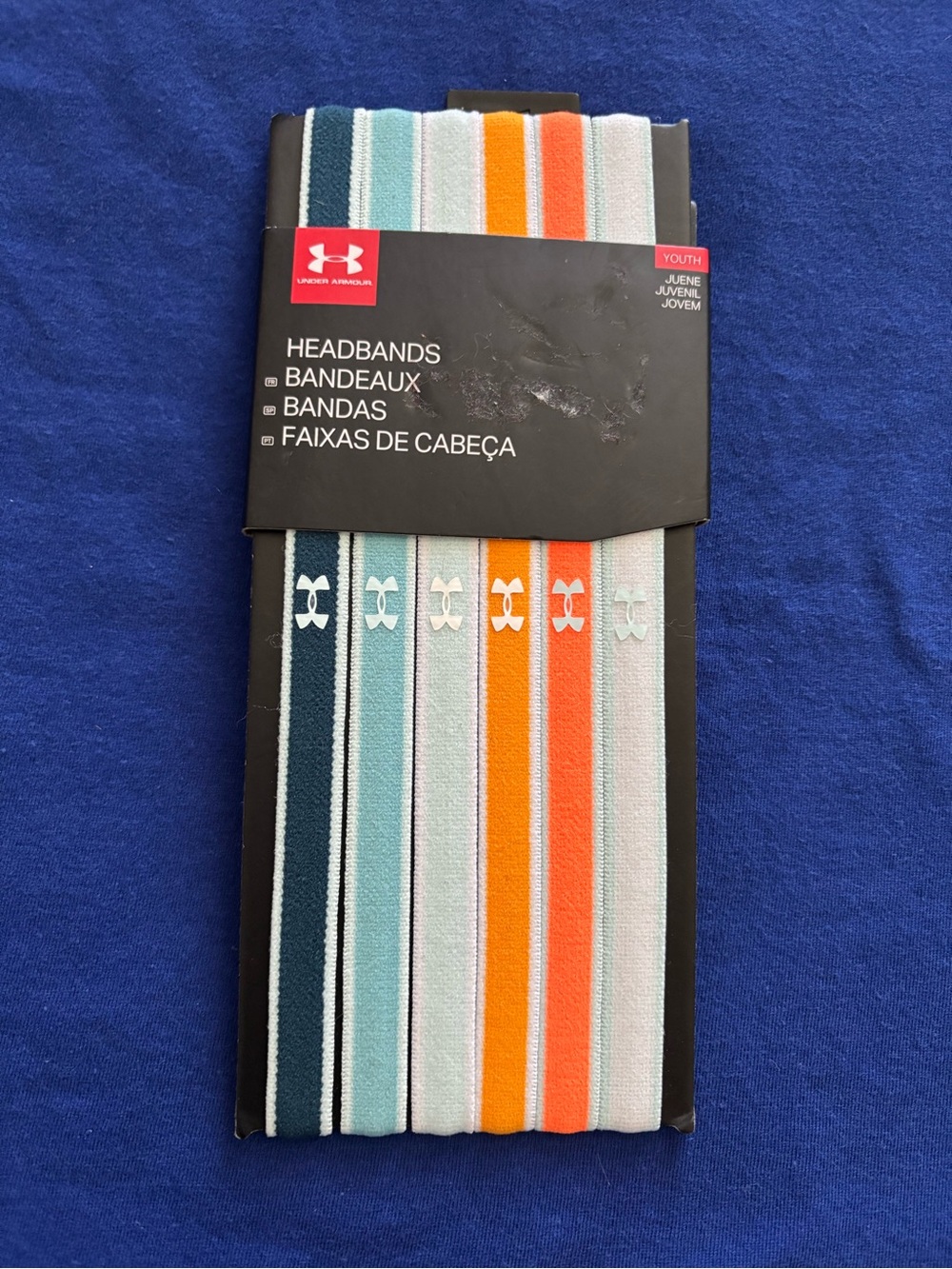Under Armour Youth Elastic Headband Set